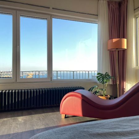 Art Loft , 270* Full Sea View In Cihangir Appartement Istanboel Buitenkant foto