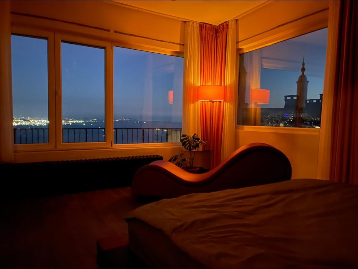 Art Loft , 270* Full Sea View In Cihangir Appartement Istanboel Buitenkant foto