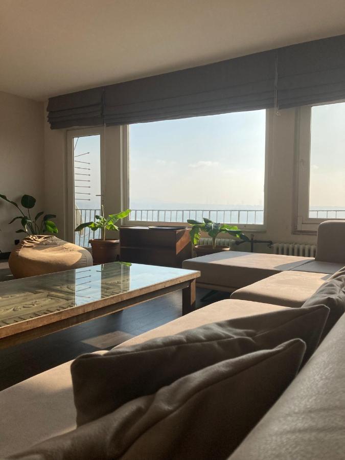 Art Loft , 270* Full Sea View In Cihangir Appartement Istanboel Buitenkant foto