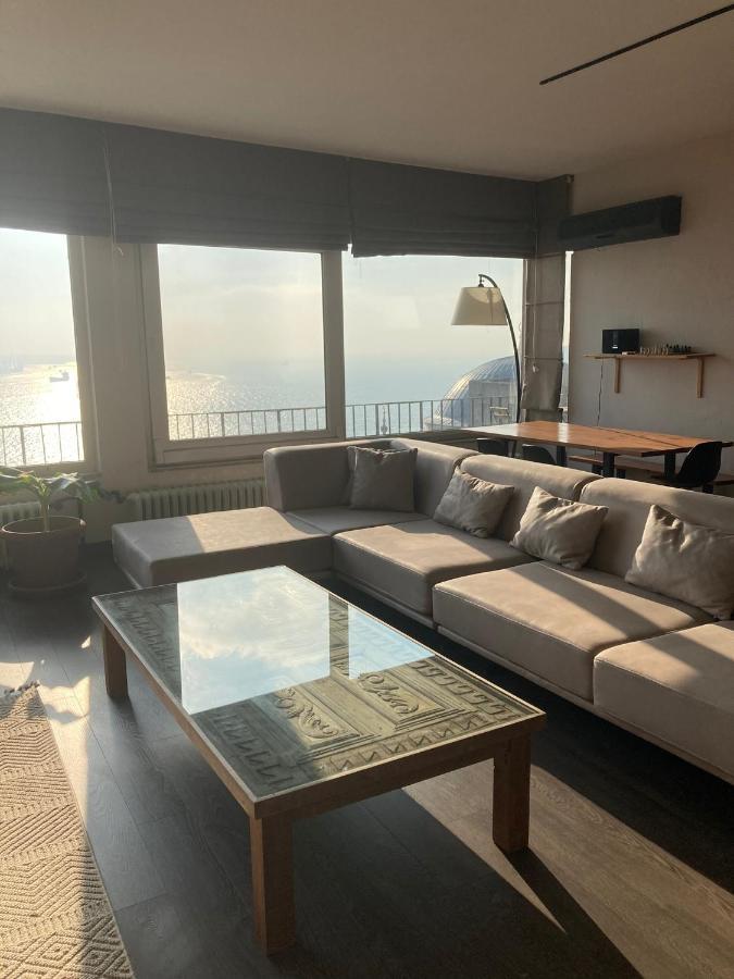 Art Loft , 270* Full Sea View In Cihangir Appartement Istanboel Buitenkant foto